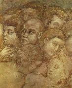 CAVALLINI, Pietro The Last Judgement (detail) rdgt painting
